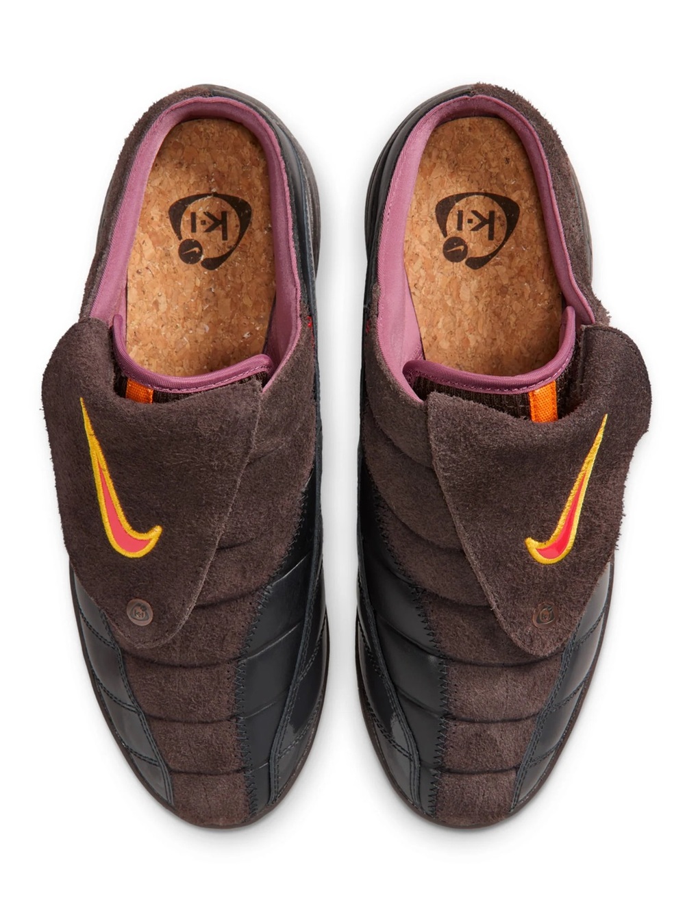Nike x Kids of Immigrants T90 Mule SP Velvet Brown University Gold Wmns 7.5 Men6